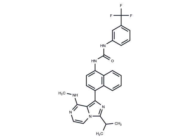 IRE1α kinase-IN-7 Chemical Structure