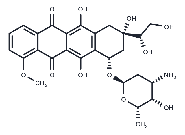 Doxorubicinol Chemical Structure