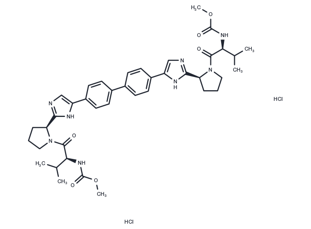 Daclatasvir dihydrochloride Chemical Structure