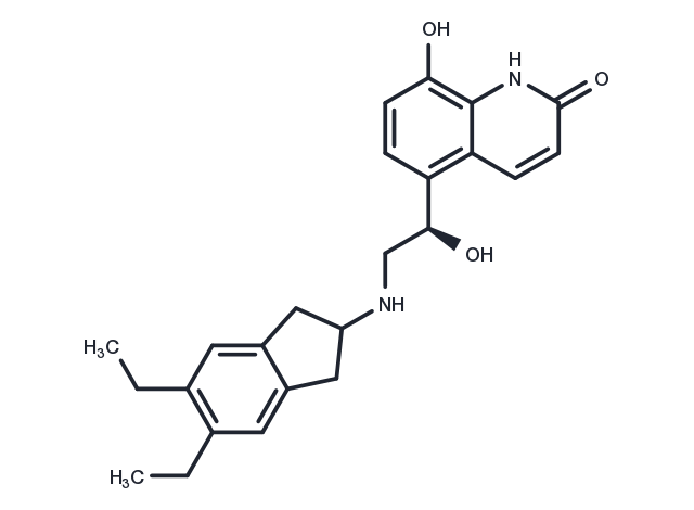 Indacaterol Chemical Structure