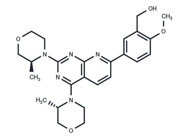 AZD-8055 Chemical Structure