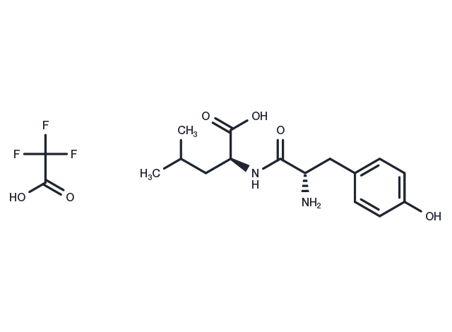 Tyrosylleucine TFA Chemical Structure