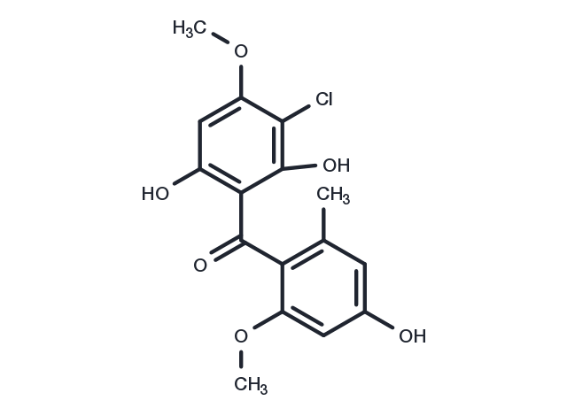 Griseophenone B Chemical Structure