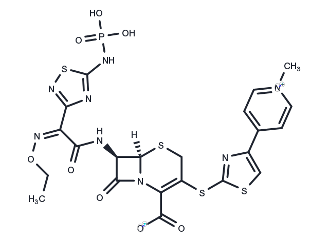 Ceftaroline fosamil inner salt Chemical Structure