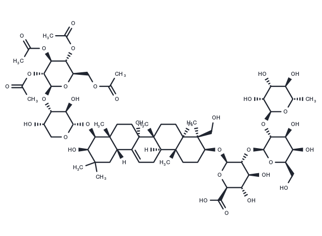 Soyasaponin Ac Chemical Structure