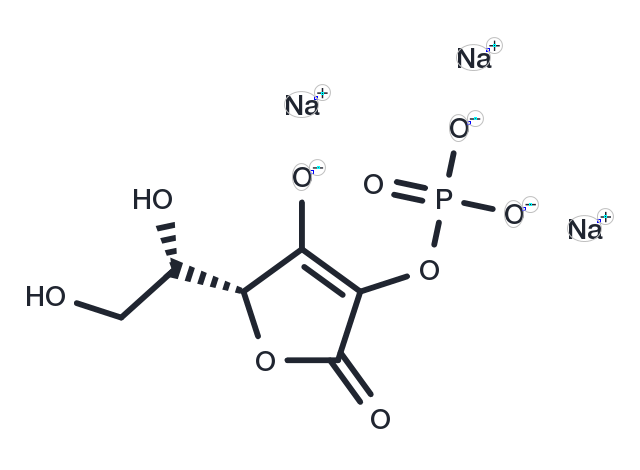 L-Ascorbic acid 2-phosphate trisodium Chemical Structure