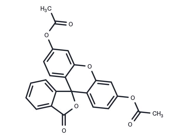 Fluorescein diacetate Chemical Structure
