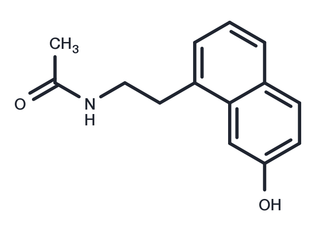 7-Desmethyl-agomelatine Chemical Structure