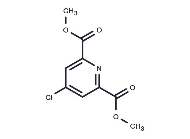Dimethyl 4-chloropyridine-2,6-dicarboxylate Chemical Structure