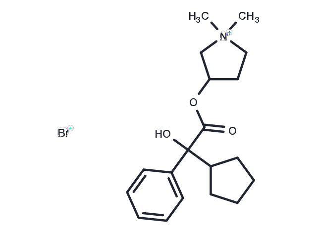 Glycopyrrolate Chemical Structure