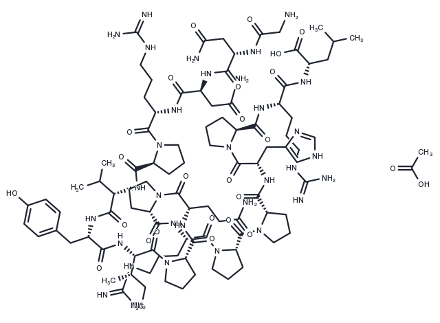 Apidaecin IB acetate Chemical Structure