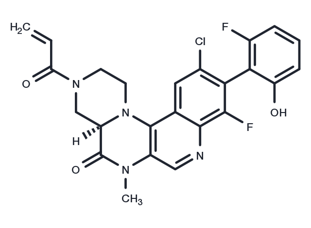 KRAS G12C inhibitor 14 Chemical Structure
