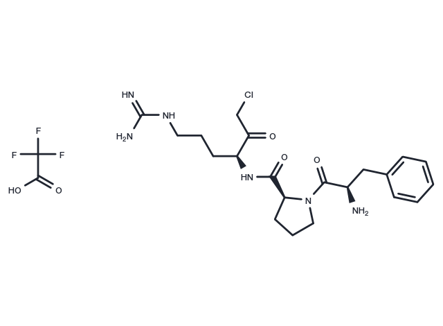 Ppack trifluoroacetate Chemical Structure