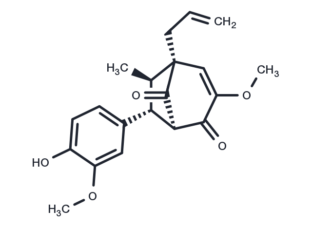 4-O-Demethylkadsurenin D Chemical Structure