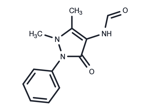 4-Formylaminoantipyrine Chemical Structure