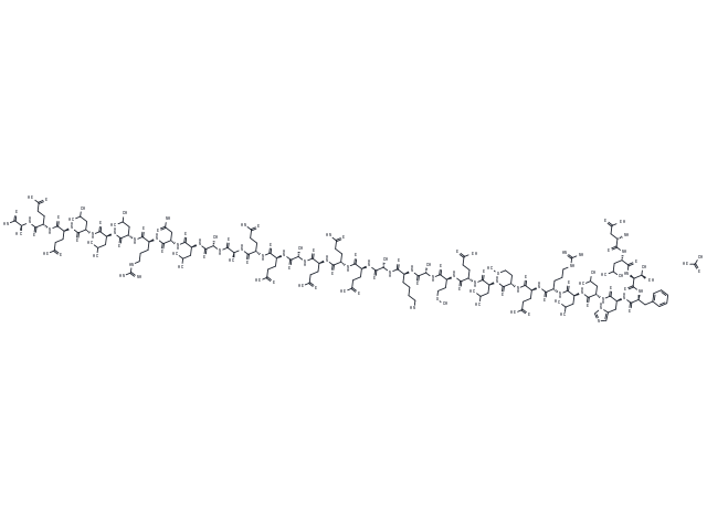 α-helical CRF 9-41 acetate Chemical Structure