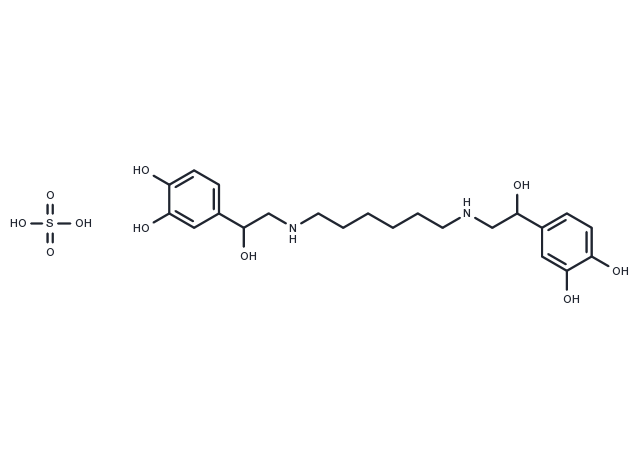 Hexoprenaline Sulfate Chemical Structure