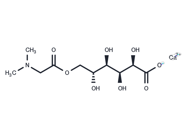 Vitamin B15 hemicalcium Chemical Structure
