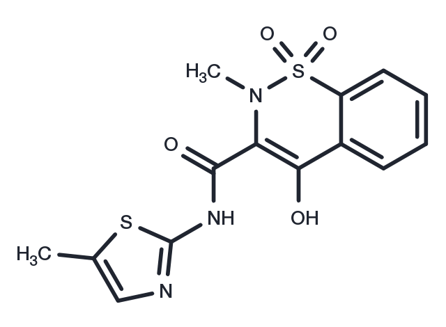 Meloxicam Chemical Structure