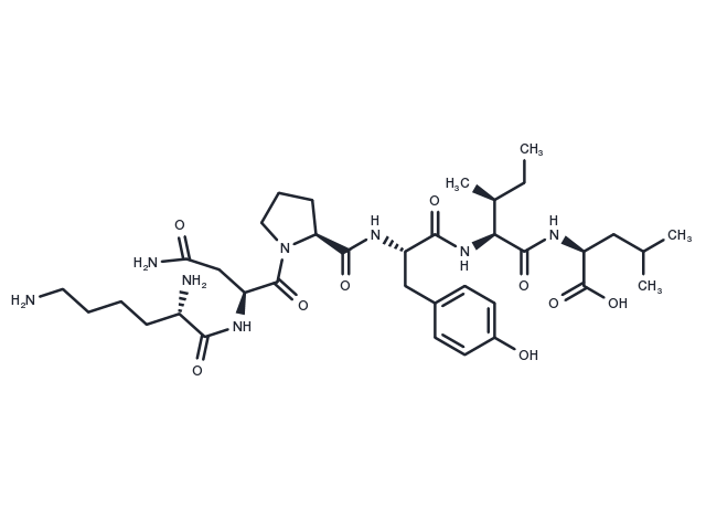 Neurotensin-related hexapeptide Chemical Structure