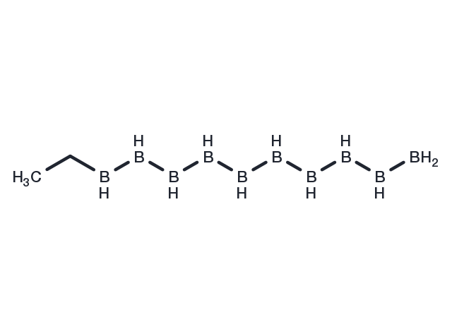 Decaborane, ethyl-, Chemical Structure