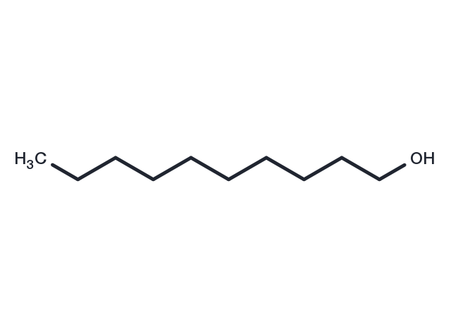 1-Decanol Chemical Structure