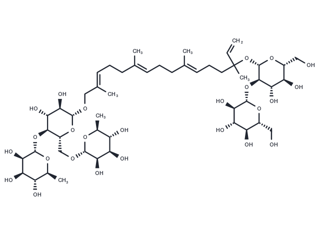 Capsianoside VIII Chemical Structure