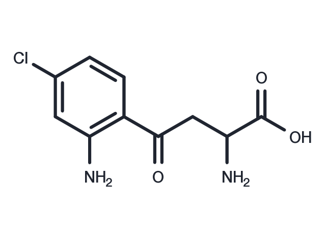 4-Chlorokynurenine Chemical Structure