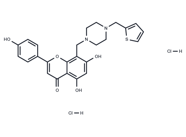 PARP1-IN-5 dihydrochloride  Chemical Structure