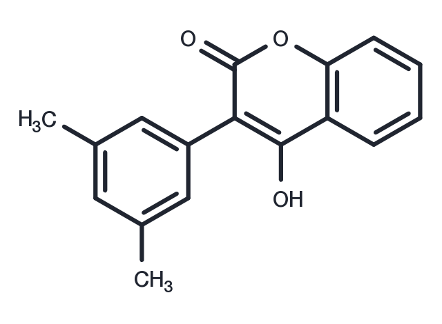 Xylocoumarol Chemical Structure