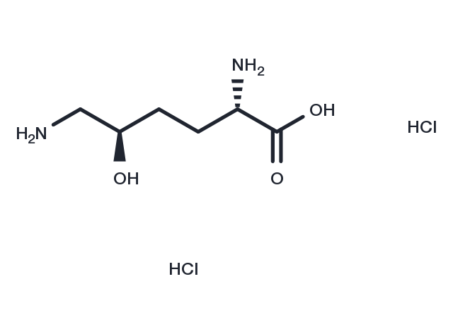 L-hydroxylysine dihydrochloride Chemical Structure
