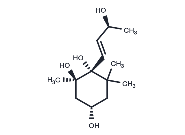 Megastigm-7-ene-3,5,6,9-tetraol