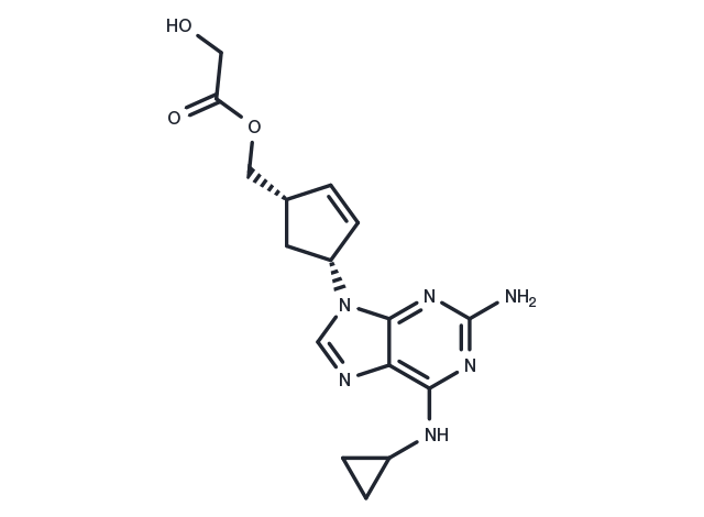 Abacavir acetate Chemical Structure