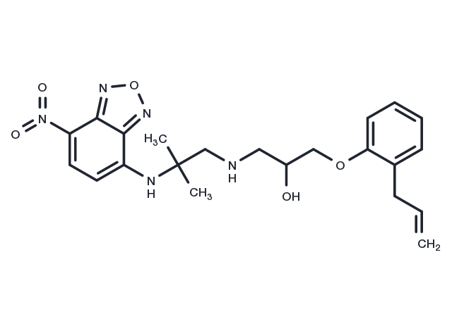 Alprenolol-nbd Chemical Structure