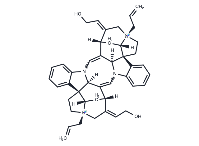 Alcuronium free base Chemical Structure