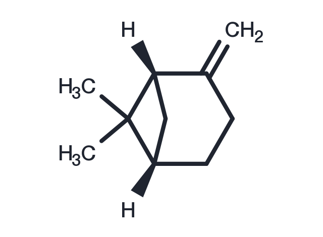 (-)-β-pinene Chemical Structure