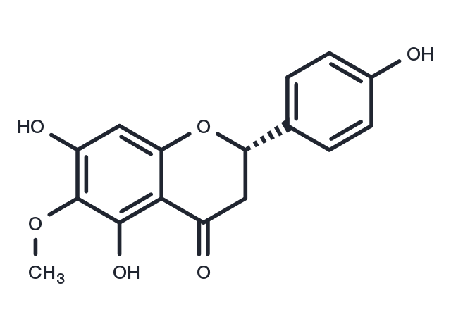 6-Methoxynaringenin Chemical Structure