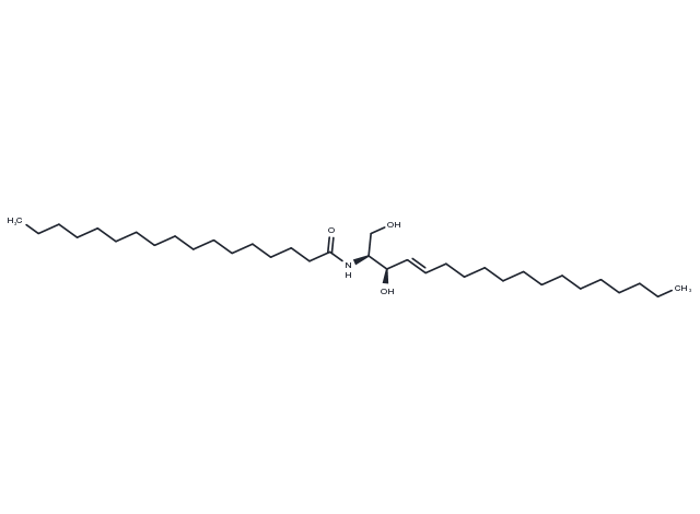 C17 Ceramide (d18:1/17:0) Chemical Structure