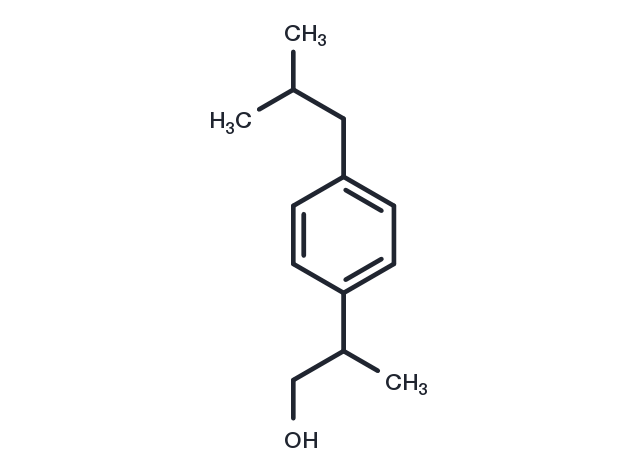 Ibuprofen alcohol Chemical Structure