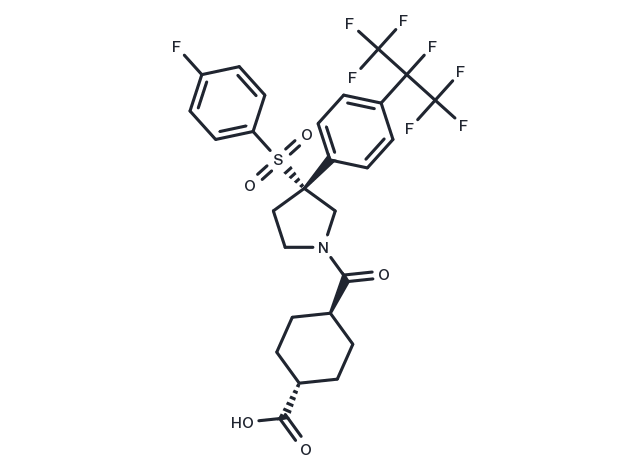 RORγt Inverse agonist 2 Chemical Structure