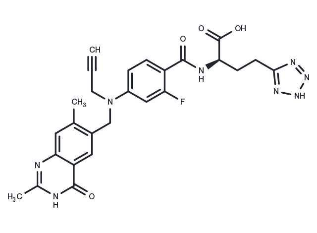 (R)-Plevitrexed Chemical Structure