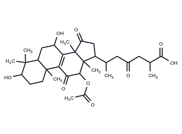 Ganoderic acid K Chemical Structure