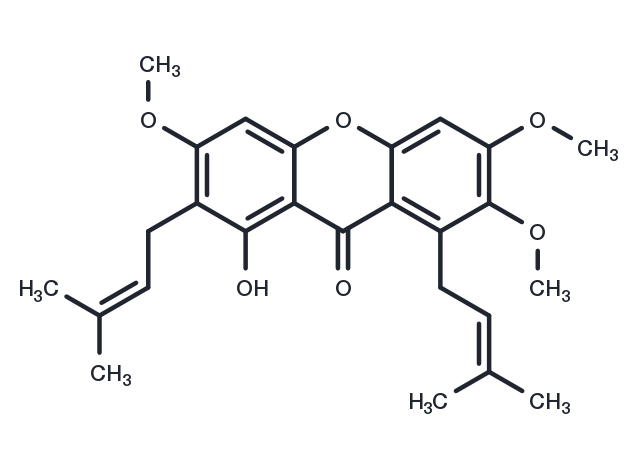 Fuscaxanthone C Chemical Structure