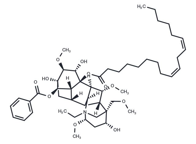 Lipoaconitine Chemical Structure