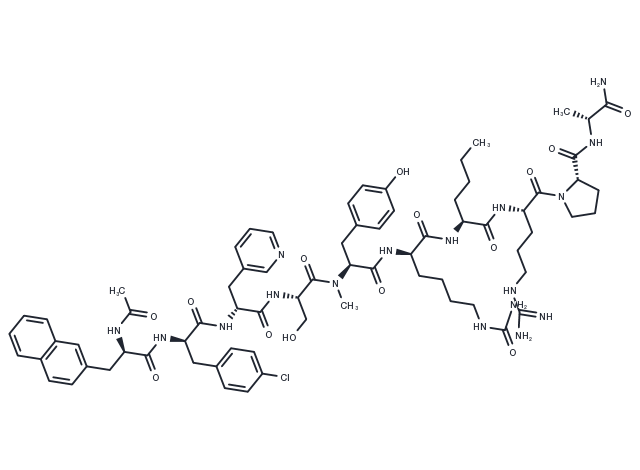Ozarelix Chemical Structure