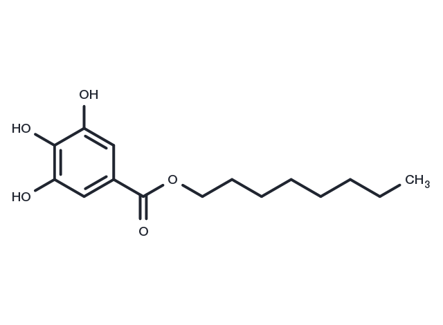 Octyl gallate Chemical Structure