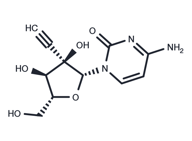 2’-beta-C-Ethynylcytidine Chemical Structure