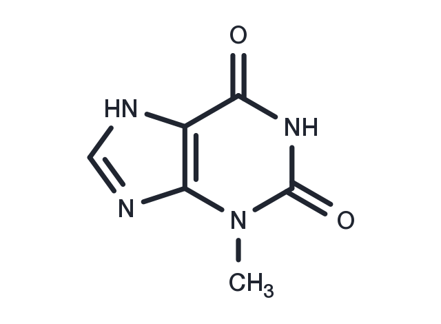 3-Methylxanthine Chemical Structure