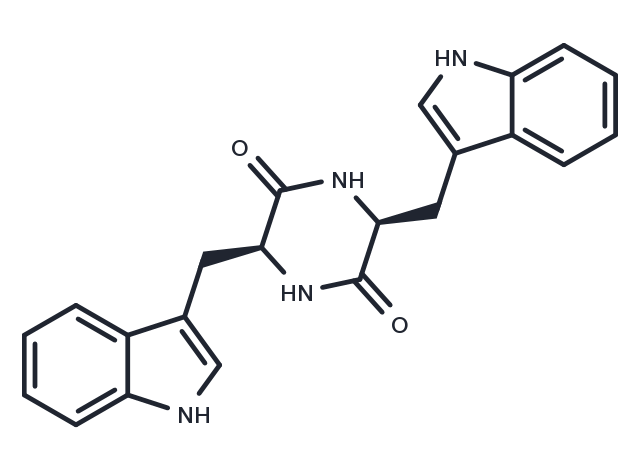 Cyclo-L-Trp-L-Trp Chemical Structure