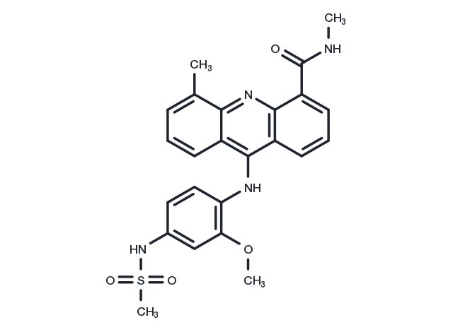 Asulacrine free base Chemical Structure